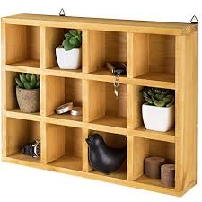 Check spelling or type a new query. Wooden Freestanding Wall Mounted 12 Compartment Shadow Box Display Shelf Shelving Unit Mygift Buy Online In Bahrain At Bahrain Desertcart Com Productid 14400589