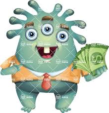 Watch money monster (2016) full movies online kisscartoon. Sea Monster Vector Cartoon Character 112 Illustrations Show Me The Money Graphicmama