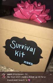 We are close and we tell each other everything. Best Friend Break Up Box Part 1 4 Breakup Gift Breakup Kit Cute Best Friend Gifts