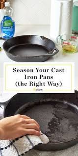 How To Season A Cast Iron Skillet In 2020 Clean Baking Pans Clean Dishwasher Iron Skillet Cleaning