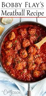Bobby Flay S Meatball Recipe In 2020 Italian Meatballs Recipe Meatball Recipes Easy Beef Meatball Recipe