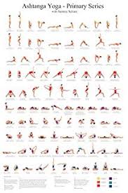 Amazon Com Ashtanga Primary Series Practice Chart Prints