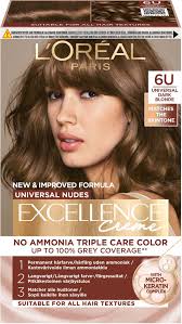 Loreal Paris Excellence Creme Universal Nudes 6U Universal Dark Blonde