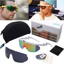 Weshion Neff Sunglasses Men Women Vintage Sport Oversized Goggles Clip On Shades Uv40 Protection Sun Glasses Mens Sunglasses Sunglasses Sunglasses Men Vintage