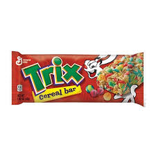 trix cereal bar 96 ct case