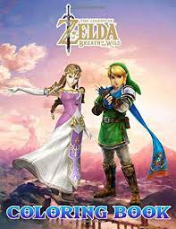 All materials are intended only for personal use. The Legend Of Zelda Coloring Book 50 Great Coloring Pages For Kids Teens And All Fans Ashlee Ondricka 9798667044598 Amazon Com Books