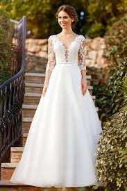 Hochzeitskleider und brautmode in berlin für deinen großen tag. Brautkleid Langarm Spitze Brautkleid Langarm Brautkleid Lange Armel Kleider Hochzeit