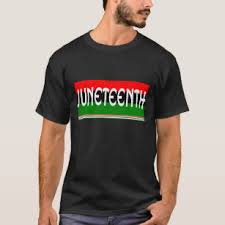 Juneteenth shirt, celebrating commemorating the ending of slavery in the united states dating back to 1865. Cic2pq7afub9vm
