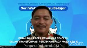 Bahwa dalam rangka mendapatkan calon pengawas sekolah yang kompeten dalam menjalankan ketugasan pengawasan akademik dan manajerial pada satuan pendidikan, maka diperlukan mekanisme seleksi calon pengawas sekolah. Peran Dan Profil Pengawas Sekolah Dalam Transformasi Pendidikan Pada Masa New Normal Youtube