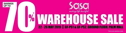 We will alert you when your favourite stores have an awesome deal! 22 26 May 2019 Sasa Warehouse Sale Clearance Everydayonsales Com