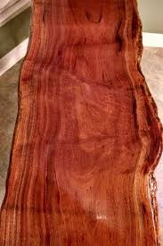 African Mahogany Live Edge Dining Tables Hout
