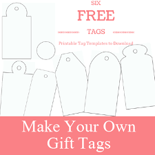 Free Printable Gift Tags Make Breaks Free Printable Gift Tags Gift Tag Template Free Printable Gift Tags Printable