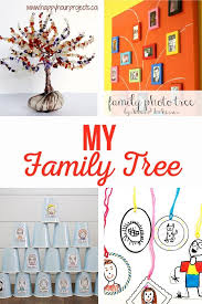 My Family Tree Crafts Family Tree Craft Tree Crafts Printable Crafts