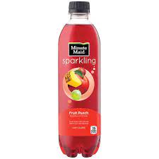 Minute maid sparkling fruit punch. Minute Maid Fruit Punch Sparkling Juice Drink 16 9 Oz Delivery Or Pickup Near Me Instacart