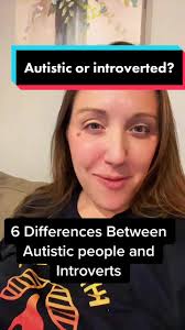 Differences between autism and introversion #mentalhealth #autismacceptance  #adultautism #maskingautism #neurodivergenttiktok #autisminwomen