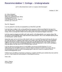 College Admission Recommendation Letter Sample Letter Of Recommendation College Recommendation Letter Reference Letter For Student Letter Of Recommendation