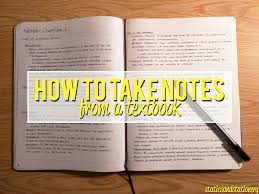 How To Take Notes From A Textbook Study Tips College Textbook Study Skills