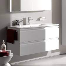 Bathroom furniture, set of 6. Laufen Pro S Double Drawer Vanity Unit Slim Basin Uk Bathrooms