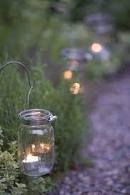 Garden Light Mason Jar Garden Garden Edging Garden Lighting