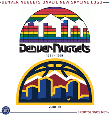 Denver nuggets vector logo, free to download in eps, svg, jpeg and png formats. Nuggets Evolved Unveil New Logos Colours Uniforms Sportslogos Net News