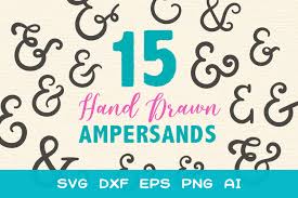 15 Ampersands For Crafters Svg Graphic By Typefairy With Images Ampersands Business Icons Vector Eps