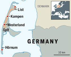 Sylt ferry at havneby harbour, denmark. North Sea Nirvana Financial Times