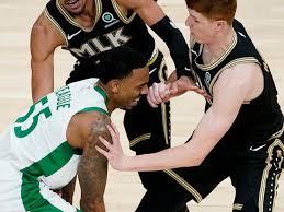 More kevin huerter pages at sports reference. Gallinari Hits Team Record 10 3s Hawks Rout Celtics 127 112 Abc News