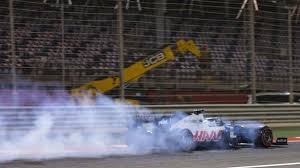 He brings out the red flag after hitting the barriers, and the. Lewis Hamilton Top In Bahrain Grand Prix Practice As Alex Albon Crashes Bbc Sport