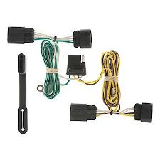 Trailers that use this are usually fairly light weight and don't have brakes or other power please see the trailer wiring diagram and connector application chart below. Curt 56094 Vehicle Side Custom 4 Pin Trailer Wiring Harness Select Chevrolet Equinox Gmc Terrain Walmart Com Walmart Com