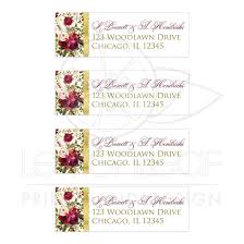 Your wedding invitations are the calling card to your special day. Beautiful Burgundy Watercolor Floral Feathers Wedding Address Labels With Simulated Gold Foil