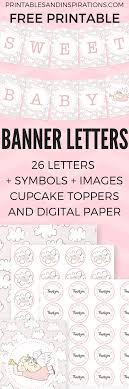 Hand out a bingo card to each guest before the guest of honor starts to open presents. Free Printable Baby Shower Decorations Banner Letters Printables And Inspirations