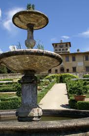 Firenze Castello Vllia Medicea La Petraia Brunnen Fountain Firenze Fountain Florence
