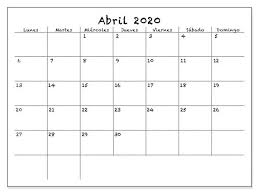 Calendario Abril 2020 Plantilla Imagenes Nosuvia Com In 2020 Calendar Printables October Calendar Create A Person