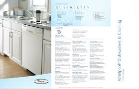 Plus, it cools faster than the dishes so moisture. Whirlpool Dishwasher Gu3600xtsy Users Manual Wwdl303
