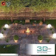 94 Exteriors Model 3dsmax Model Free Download In 2020 Patio Outdoor Outdoor Gardens