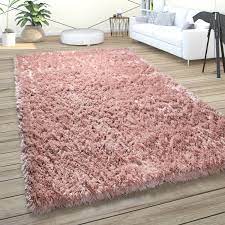 Moderner sehr weicher hochflor teppich in tollen kräftigen leuchtenden farben von homie living. Hochflor Teppich Wohnzimmer Shaggy Pastell Weich Flauschig Einfarbig Langflor Rosa Kaufen Bei Diva Teppich Center