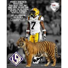 Former Lsu Defensive Back Tyrann Mathieu 7 Psmotivate Lsu Tigers Football Lsu Lsu Football