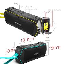 We've been researching and testing waterproof bluetooth speakers for years. Etoren Com W King S9 Outdoor Speakers Wireless Bluetooth Speaker Portable Waterproof Speakers Yellow