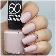Rimmel London 60 Seconds Super Shine Sea Nymph Gorgeous Soft Pink Tone Nail Polish Check Out Rimmel Nail Polish Rimmel Nail Rimmel Nail Polish 60 Seconds
