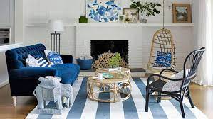 Dark blue leather sofa living room ideas. 8 Cool Ideas For Blue Living Room Ideas From Tranquil To Vibrant Inspiration Furniture And Choice