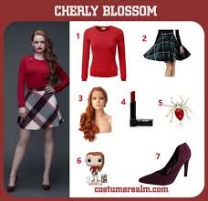 Maybe you would like to learn more about one of these? Best Diy Cheryl Blossom Costume Tutotial Online Diy Riverdale Cheryl Blossom Halloween Costume Blossom Costumes Riverdale Halloween Costumes Halloween Outfits