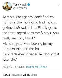 Save and share your meme collection! Tony Hawk Know Your Meme