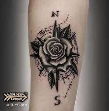 Compass Tattoo 300 Image Ideas Kompass Tattoo Kompass Rose Tattoo Kompass Tatowierungs Design