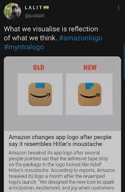 Image is correctly displayed in category recent but in category apps&games instead to be rectangular it is shrinked to if that workaround works, i'm not sure it's worth the risk of forgetting to change it back to a square. Amazon New Logo Amazon Tweaks Logo That Looked Like Hitler S Mustache But What Is The New Logo Oneindia News Video Dailymotion This Is A Good Example Of Why It