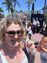 Had the day off work and decided to dip down to Disneyland and visit the  TARDIS and do Star Wars stuff and then this happened.