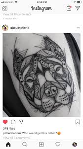 Pin By Stephanie Anne On Tattoos Pitbull Tattoo Dog Tattoos Tattoos