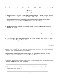 Kertas soalan ini mengandungi 40 soalan, dan 9 halaman bercetak. Bahasa Melayu Tingkatan 2