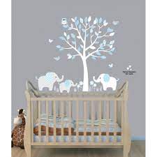 Check Out Our Other Decals To Decorate Your Room Description From Nurserydecalsandmore Com I Searche Baby Room Paintings Baby Boys Wall Elephant Nursery Wall