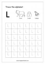 Enjoy learning by listing the worksheets for the letter l of the english alphabet. Tracing Letters Alphabet Tracing Capital Letters Letter Tracing Worksheets Free Printables Megaworkbook
