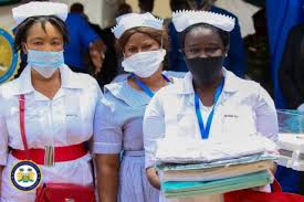 Five female german soldiers, whose uniforms are stolen. My Government Will Provide Nurses With Two Sets Of Uniforms Free Of Charge Said President Bio Sierra Leone Telegraph